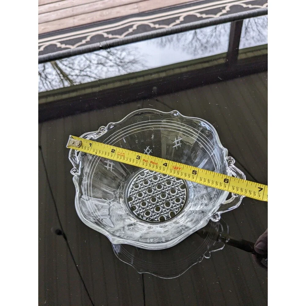 Vintage Clear Depression Glass 5
